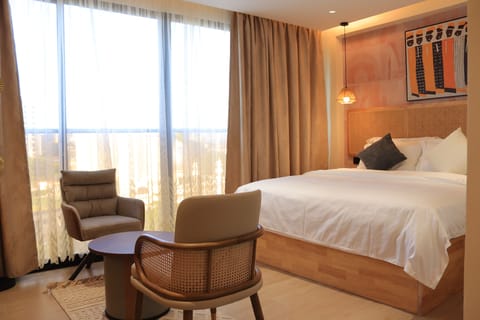 Standard Room, Balcony, City View | Desk, laptop workspace, free WiFi