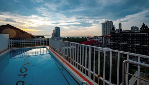 Rooftop pool