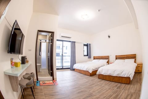 Comfort Quadruple Room, Balcony, Partial Ocean View | Free WiFi