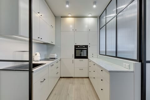 Comfort Apartment, Garden View | Private kitchen