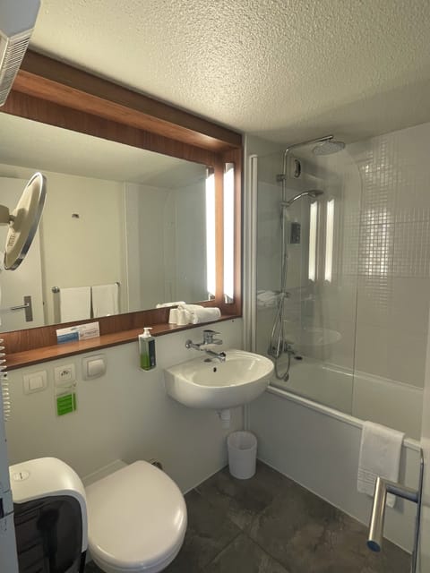 Free toiletries, hair dryer, towels, soap