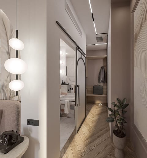 Elegant Double Room | Egyptian cotton sheets, premium bedding, down comforters, pillowtop beds