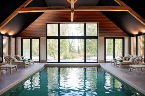Indoor pool, seasonal outdoor pool