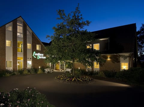 Front of property - evening/night