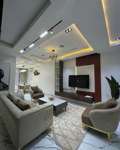 Economy Apartment, Balcony, City View | Living area