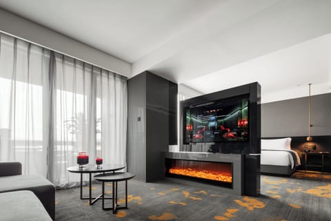 Executive Suite Room | In-room safe, blackout drapes, iron/ironing board (on request)
