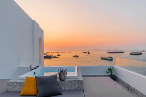 Romantic Double Room, Sea View | Terrace/patio