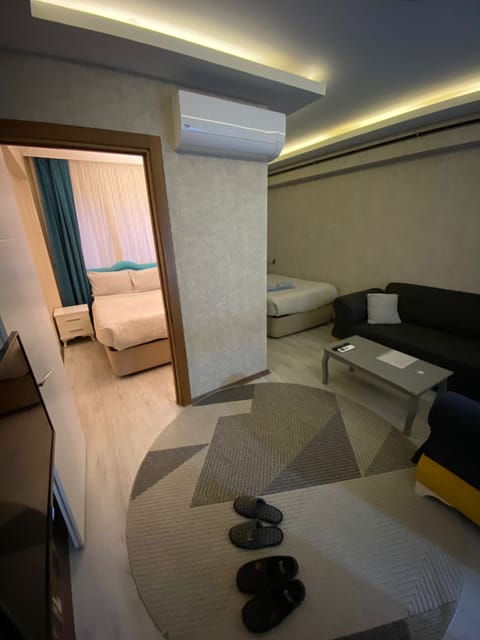 Standard Apartment, Balcony, City View | Free minibar, laptop workspace, blackout drapes, iron/ironing board