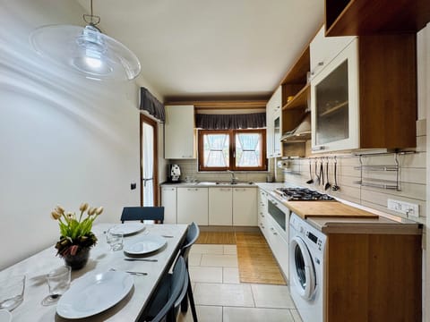 Apartment, 4 Bedrooms, City View | Private kitchen | Espresso maker, electric kettle