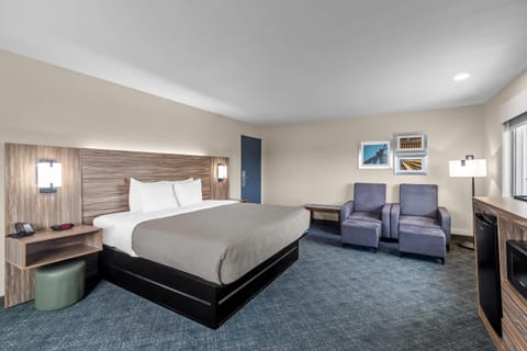 Suite, 1 King Bed, Non Smoking | Premium bedding, down comforters, desk, laptop workspace