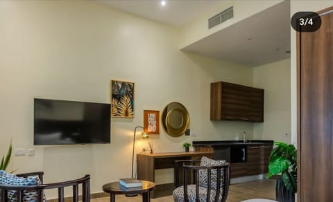 Apartment, 3 Bedrooms | Living area