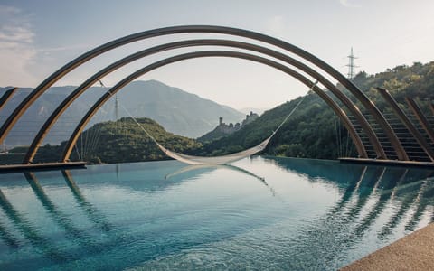 Seasonal outdoor pool