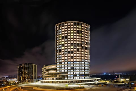 Front of property - evening/night