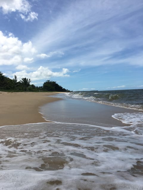Beach nearby, white sand