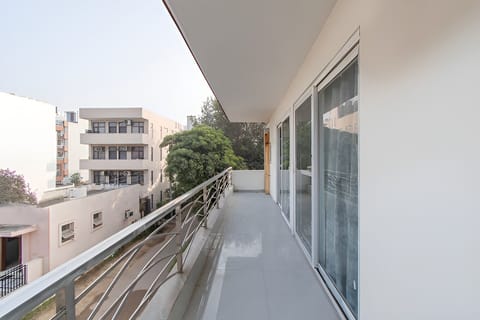 Comfort Double Room, Balcony, City View | Desk, laptop workspace, blackout drapes, rollaway beds