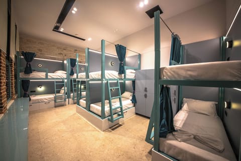 Single Bed in 10-Bed Female Dormitory Room | In-room safe, blackout drapes, iron/ironing board, free WiFi