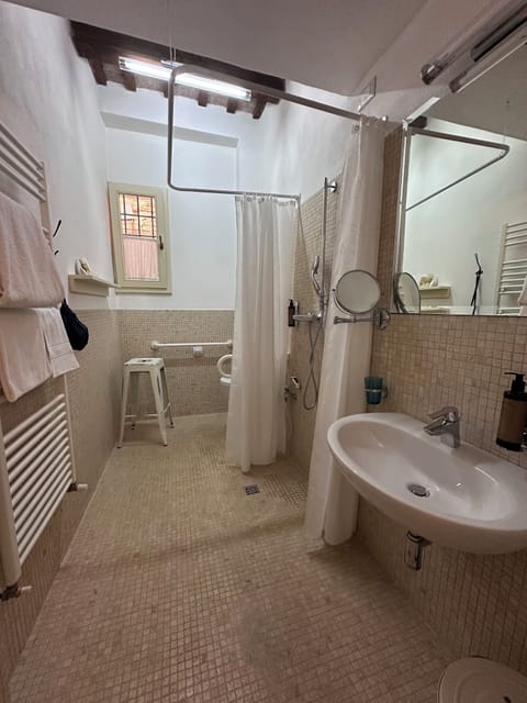 Classic Room, 1 Double Bed, Transfer Shower | Bathroom | Shower, hair dryer, slippers, soap