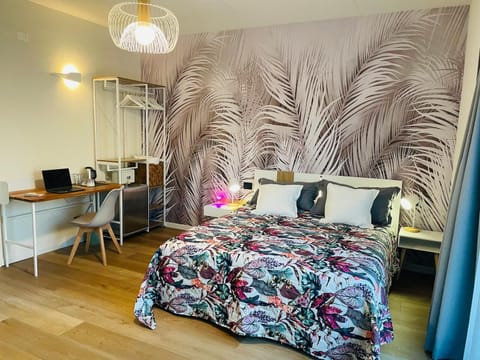 In-room safe, desk, laptop workspace, blackout drapes