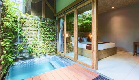 Villa, 1 King Bed, Private Pool | Terrace/patio