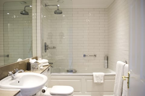 Townhouse Double | Bathroom | Designer toiletries, hair dryer, slippers, towels