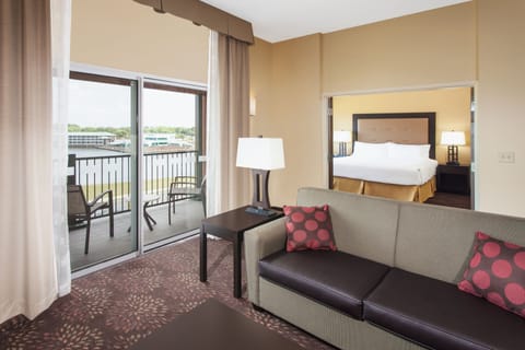 Suite, 1 King Bed (Mini Fridge) | In-room safe, desk, laptop workspace, iron/ironing board