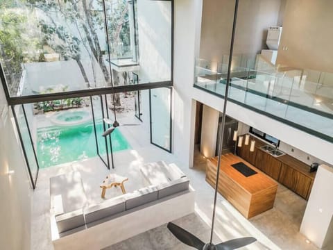 Luxury Villa, Mountain View | Living area | TV