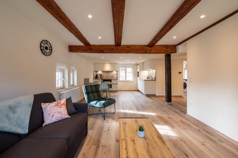 Standard Apartment, 1 Bedroom, Patio | Living area | TV