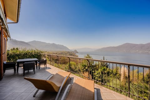 Apartment, 1 Double Bed, Patio, Mountain View (Sopra il Lago 5) | Outdoor dining