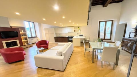 Apartment, 2 Bedrooms, Smoking, Balcony | Living area
