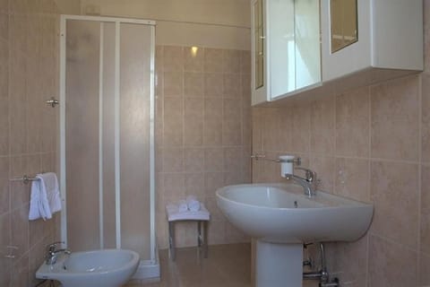 Free toiletries, hair dryer, bidet, towels