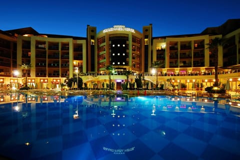 Front of property - evening/night