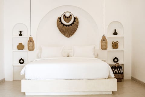 Deluxe Villa, 3 Bedrooms, Patio, Pool View | Egyptian cotton sheets, premium bedding, in-room safe, free WiFi