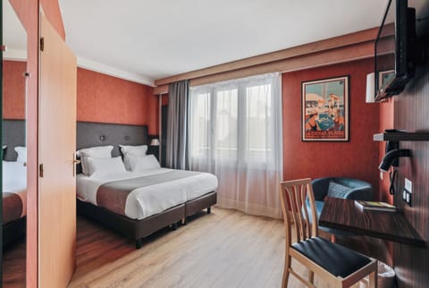 Superior Double Room | Premium bedding, desk, laptop workspace, blackout drapes