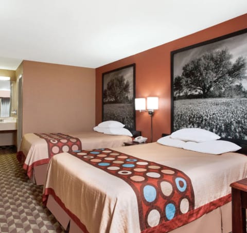 Desk, blackout drapes, iron/ironing board, cribs/infant beds