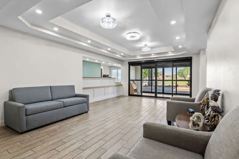 Lobby sitting area