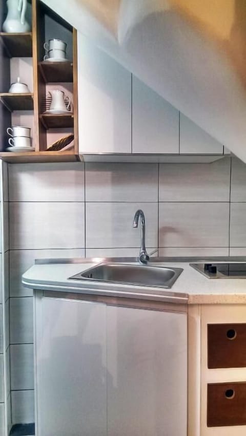 Studio | Private kitchenette | Electric kettle, toaster