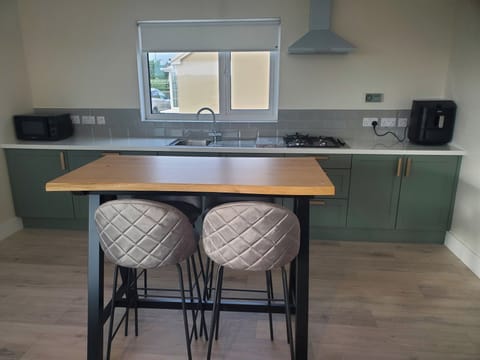 Apartment | Private kitchen | Fridge, microwave, stovetop, electric kettle