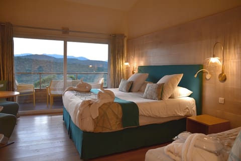 Room, Terrace, Mountain View (Maquis) | Premium bedding, Select Comfort beds, minibar, in-room safe