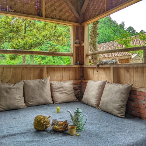 Classic Cottage, 1 Bedroom, Patio, Mountain View (Abah Room) | Living area