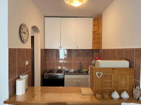 Comfort Apartment, Balcony, Courtyard View | Private kitchen