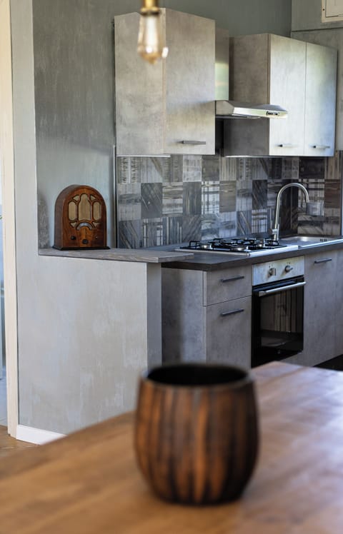 Economy Double Room | Private kitchen | Full-size fridge