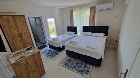 Premium bedding, Select Comfort beds, laptop workspace, bed sheets