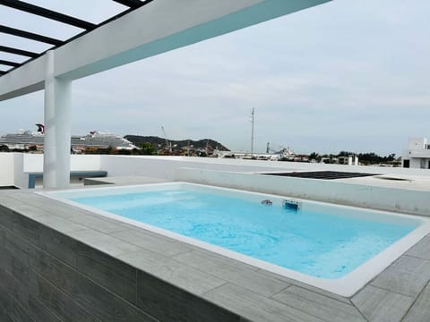 Rooftop pool