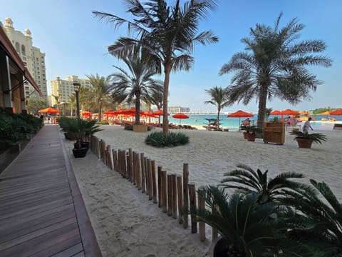 Private beach