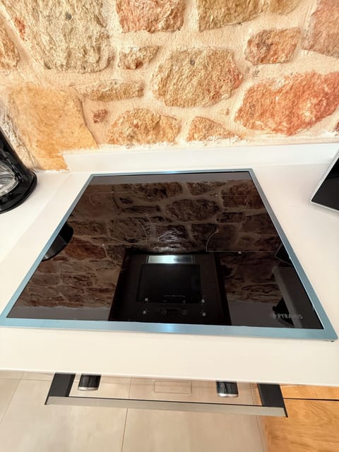 Villa, Sea View | Private kitchen | Fridge, microwave, oven, espresso maker