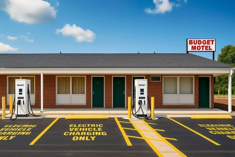 Electric vehicle charging station