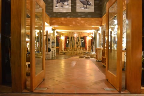 Interior entrance