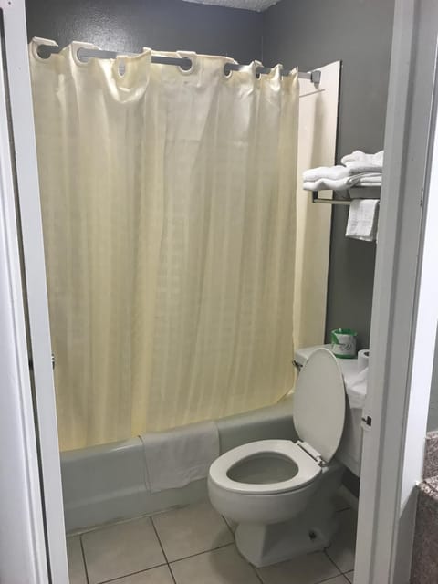 Standard Single Room, 1 Double Bed, Non Smoking | Bathroom | Combined shower/tub, free toiletries, towels