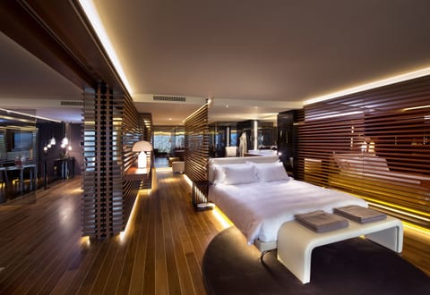 Premium Suite, 1 King Bed with Sofa bed, Terrace, Lake View | 1 bedroom, premium bedding, down comforters, Select Comfort beds