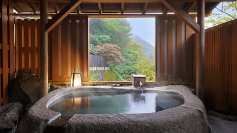 Sakura - Japanese-Western Style Room with Open-Air Bath (Tsuruya Main Building) | Balcony view